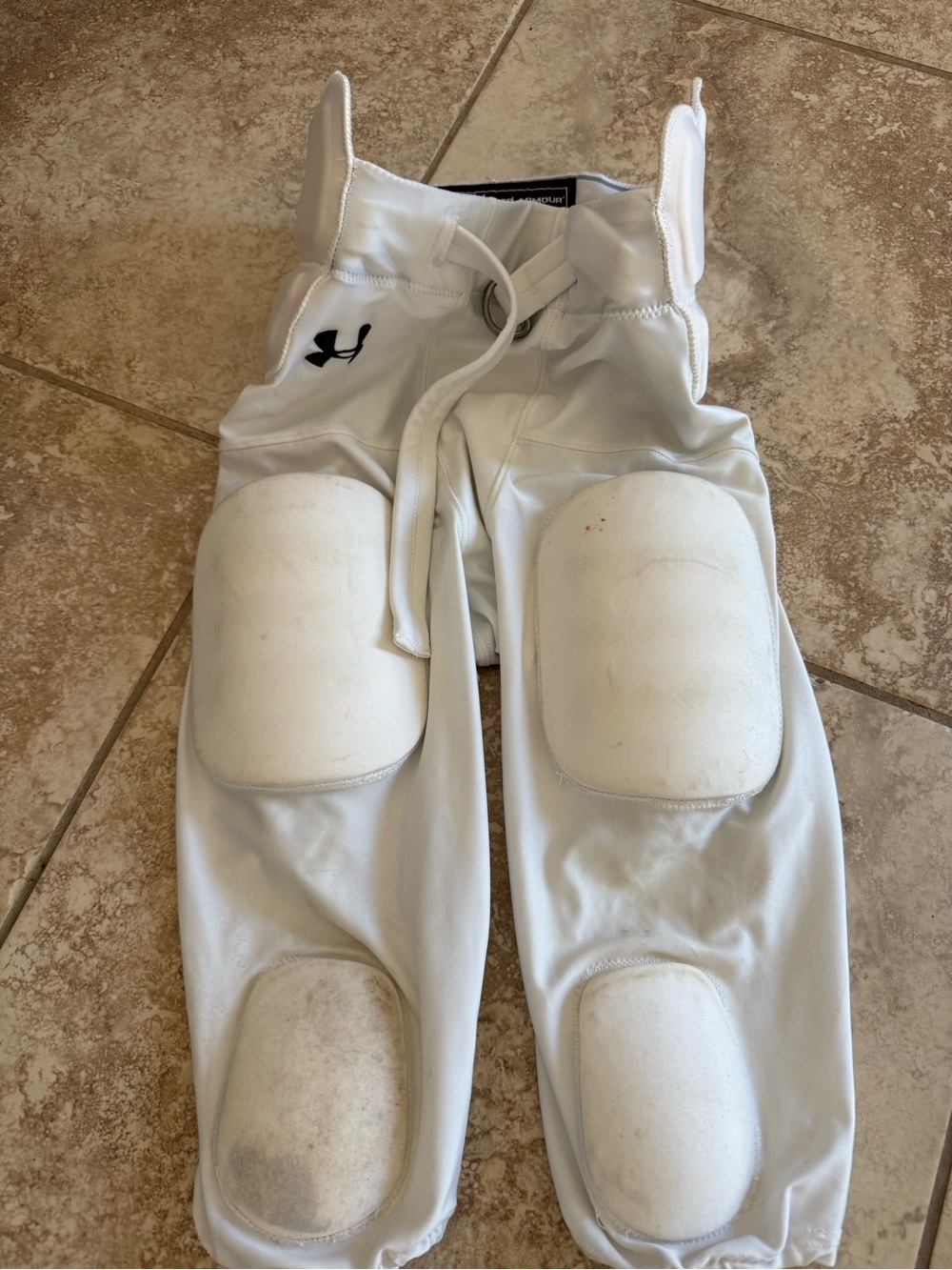 Under Armour Kids White Padded Football Pants